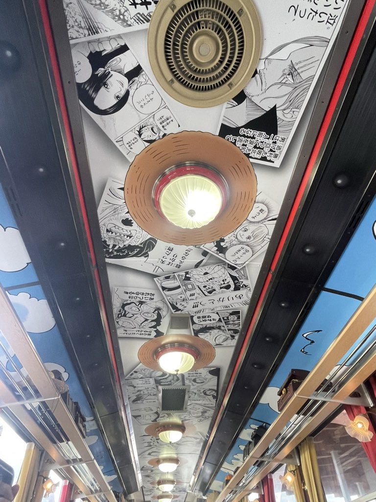 CIAO_18_'s tweet photo. ワンピースの列車良き https://t.co/EelXg3vLKM
