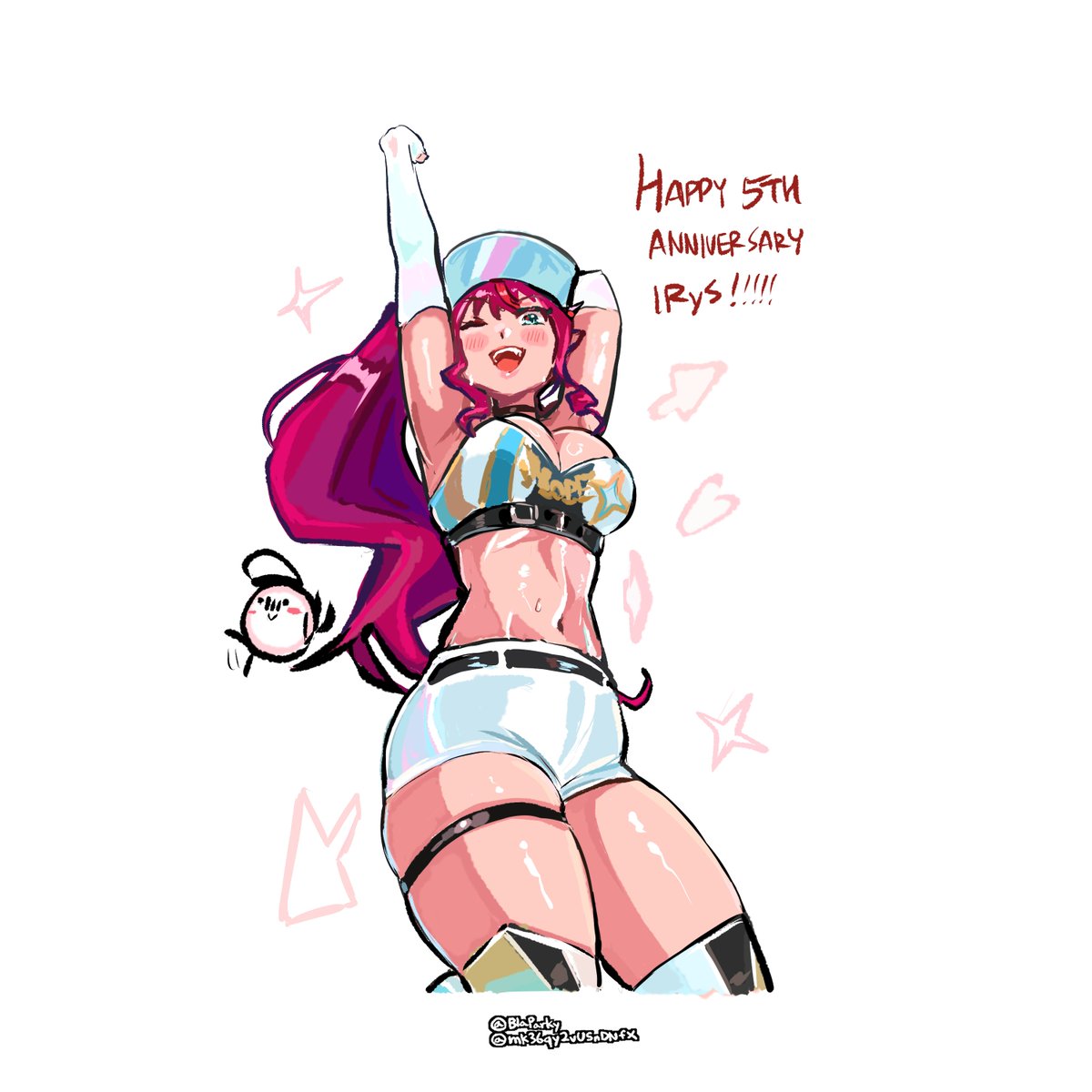 BlaParky's tweet photo. #5thAnniversaRyS #IRySart 
HOPE You Enjoy Very Happy 5th Anniversary IRyS!!!!! https://t.co/MRGkUafWqN