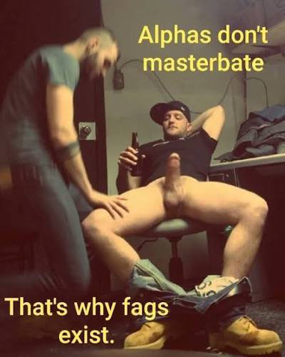 CockAddicTbTTm's tweet photo. That’s why fags like me exist…. https://t.co/REMmRrSYng