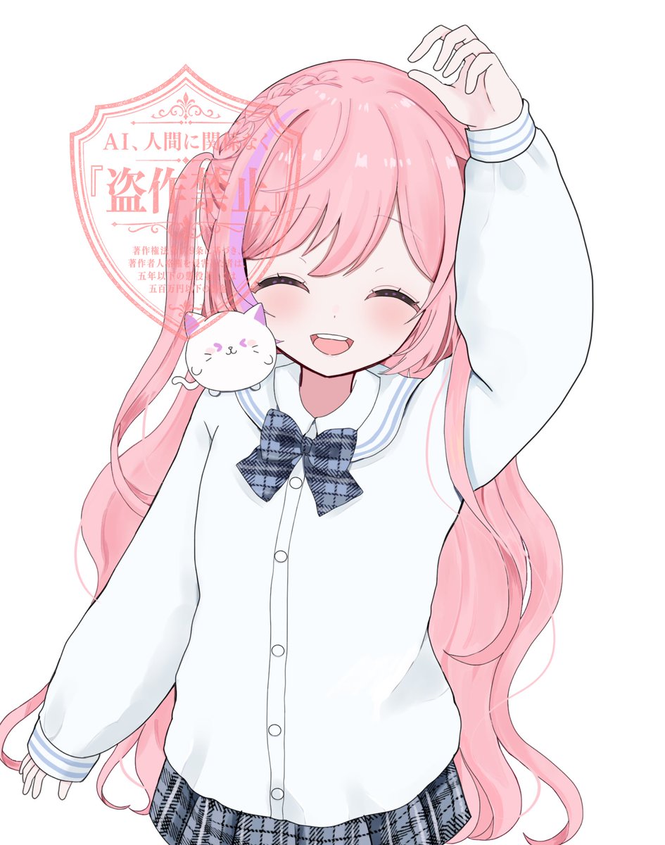 mio_n0's tweet photo. NEWイラスト！
みんなの頭撫でてます(  ˙꒳​˙)ﾉ ˙꒳​˙  )ﾅﾃﾞﾀﾛ
すごいかわいいイラスト描いていただきました！
差分もあります！みんなはどっちが好きかな٩(ˊᗜˋ*)و https://t.co/u4fgUzO30w
