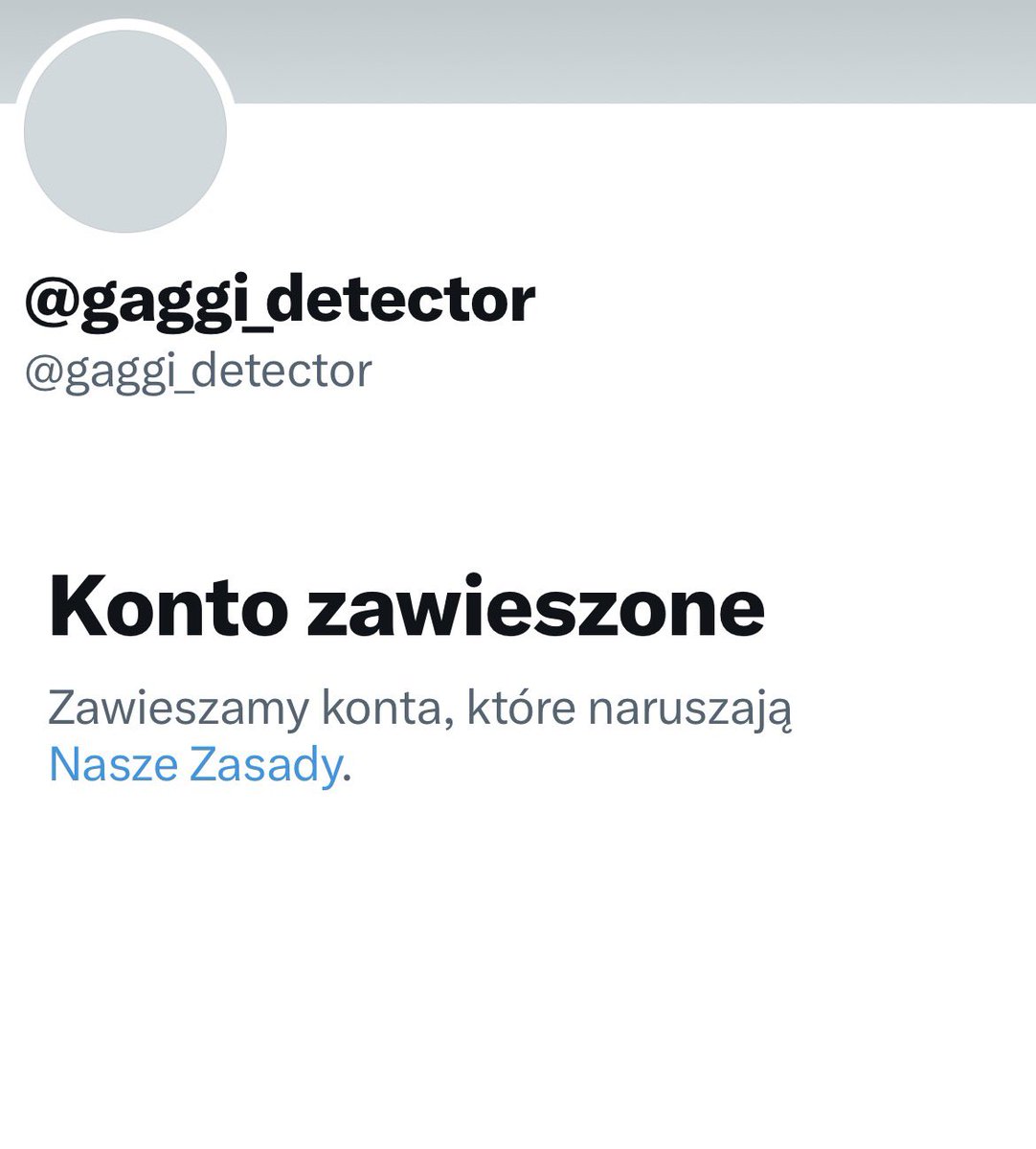 FlameMalmed's tweet photo. Zawiesiliśmy konto hejtera, degenerata i lumpa

@ gaggi_detector 

ponieważ za jego pośrednictwem doszło do naruszenia naszych zasad dotyczących zakazu zachowań nacechowanych nienawiścią.

TAK KAŻE OBYCZAJ 👊💥
Dziękuję wszystkim za pomoc 🤗
#SprzatamyX
#HateStop https://t.co/U9f03HySXc