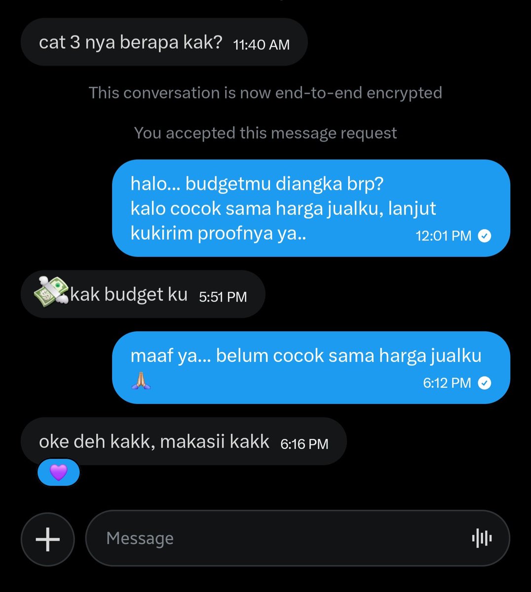 piecesofhope7's tweet photo. begini caraku jual tiket.
langsung tanya budget,  ga ada pemaksaan, ga ada adu urat, ga cocok tinggal bye.
mungkin akun ini keliatan aneh krn ga pernah posting apapun.
karena aku ga aktif di X,cuma sebatas silent reader.
#BTS #ARMY #WTS #WTB #ARIRANG #ARIRANGJKT #DAY3 #CAT3 https://t.co/iLwTa2Pnw0