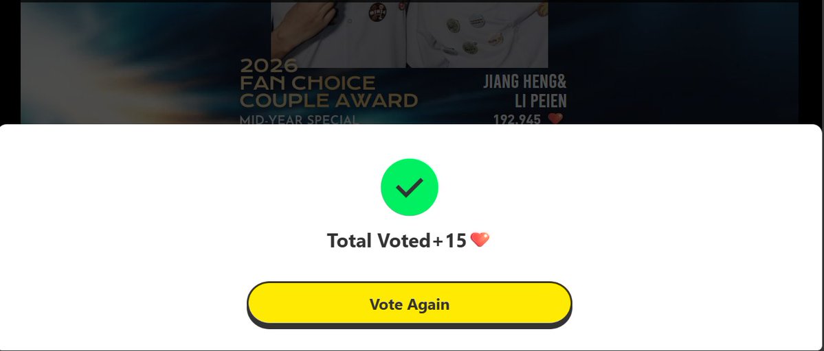 YaAllah_win's tweet photo. vote 2x per akun, akunku ada yahhh bnyk gk perlu tau brp.. tp gk bisa janji bakal konsisten wkwkwk asal ada yg ngingetin mah aku vote.. itulah pentingnya fans yg suka ngingetin, hehehe aku suka lupa soalnya

#江衡 #李沛恩 #JiangLi #OceanJiang #SeekyLi #LiPeiEn #JiangHeng https://t.co/ORNxuzOqWD