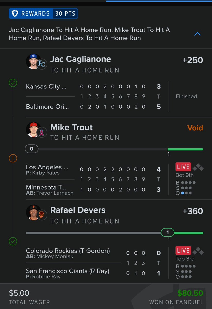 1020SportsBets's tweet photo. @BrookieJ07 @tedfleener @YungD3LL Mad I missed this one but still cashed https://t.co/Lf82zqoUAv