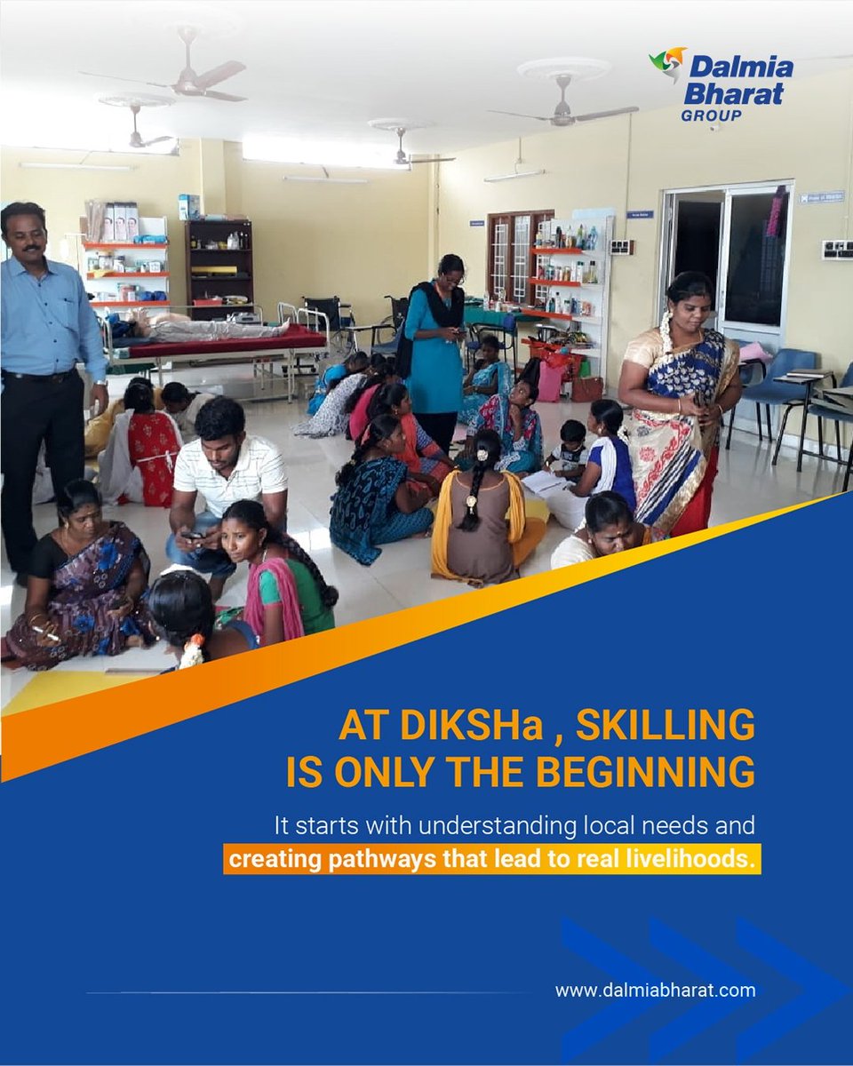 DalmiaBharat's tweet photo. DIKSHa supports the youth with employable skills that opens pathways to sustainable livelihoods.

Follow us to find out how DIKSHa turns skills into opportunity.

#DIKSHa #DalmiaBharatGroup #SkillDevelopment #WorldYouthSkillsDay https://t.co/sX9vzZhIzo