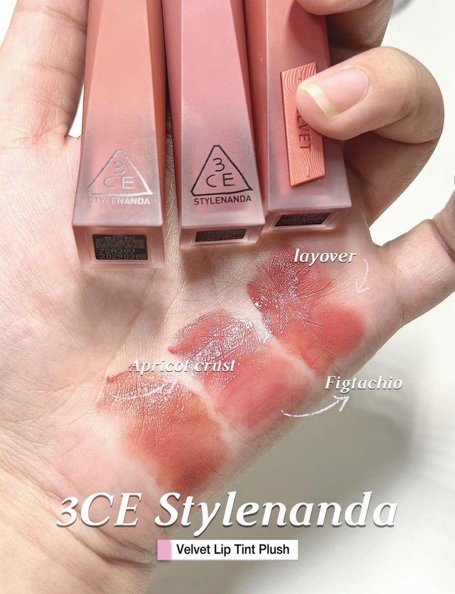 pokaewcha's tweet photo. สวยตะโกน! ลิปทิ้นท์กำมะหยี่ในตำนาน 3CE Velvet Lip Tint สี Plush 💄✨ เนื้อสัมผัสนุ่มลื่น เกลี่ยง่าย เบลอปากให้ฟุ้งละมุน เบาสบายแต่ติดทนตลอดวัน เป็นลิปที่ทายังไงก็รอด ได้ฟีลปากสวยสุขภาพดีแบบสาว 3CE ต้องจัดแล้ว!

Shopee: https://t.co/LBjH5jBjBr
Lazada: https://t.co/p5h52oQkr2 https://t.co/6irOW3E6dj