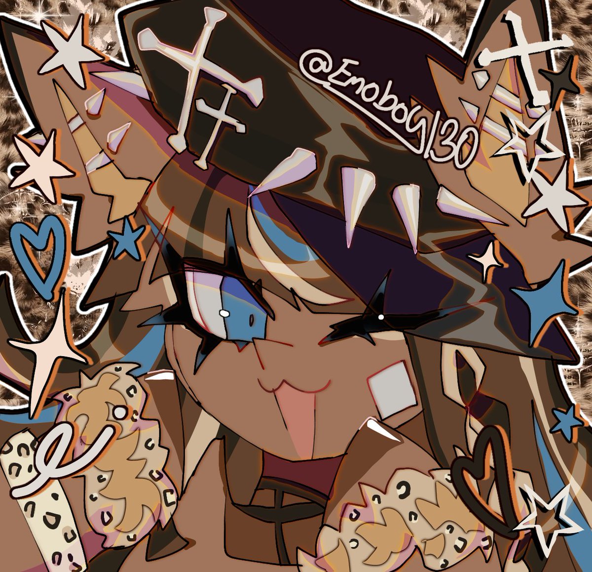 Emoboy130's tweet photo. This popstar design is now up for sale on Ko-fi! (^。^)／
$30 
Icon included! 💙💙

↓↓↓
https://t.co/TpVPSmSnra https://t.co/uJYCbeSuCU