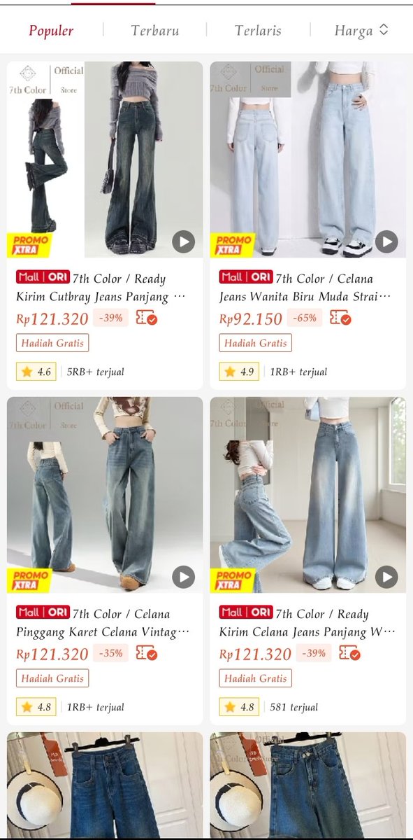 flaviozee's tweet photo. atau bingung mau gaya ala Korean style tapi nyari celana ala style airport idol dimana? di 7th color solusinya, di toko ini menghadirkan banyak pilihan buat kalian ciwi-ciwi yang suka sekali dengan ootd Korean style.
intipnya : https://t.co/miX2yUhQiG https://t.co/StA0JRPUsJ