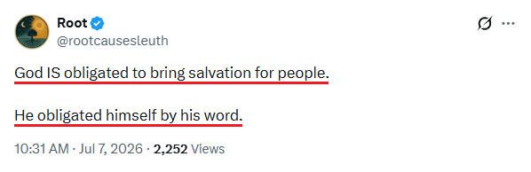 Ron Henzel, Emotional Support Calvinist ☕ tweet media