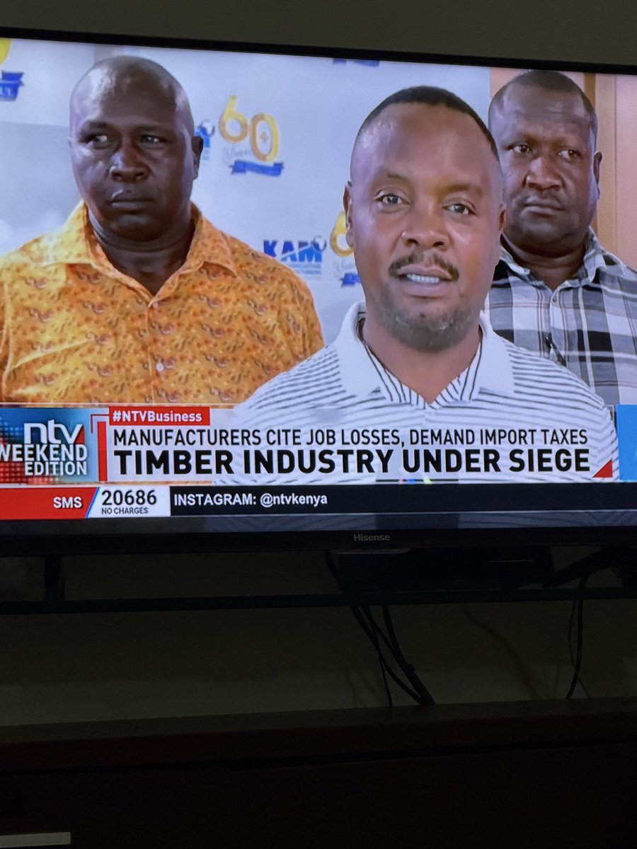 trueamerucan's tweet photo. At KAM Timber, Wood & Furniture Sector meeting in Nakuru, the industry spoke with one voice.
Kenya is becoming a dumping ground for substandard wood:
• From Tanzania: mostly undersized, immature timber failing structural standards (standard quality timber diverted to India/China)
• From Uganda: foreign-owned EPZ manufacturers diverting tax-subsidised boards meant for export outside EAC
2024 EAC wood imports hit USD 140M — nearly 3× pre-moratorium levels.
90% of wood in Affordable Housing is imported despite Kenyan levy funding.
We lead 10,000HA restoration with @KFS_Kenya at zero cost & support 15B Trees.
United call: Guaranteed local offtake now — like cement & steel.
Fair competition for Kenyan industry!
@Forestry__Kenya