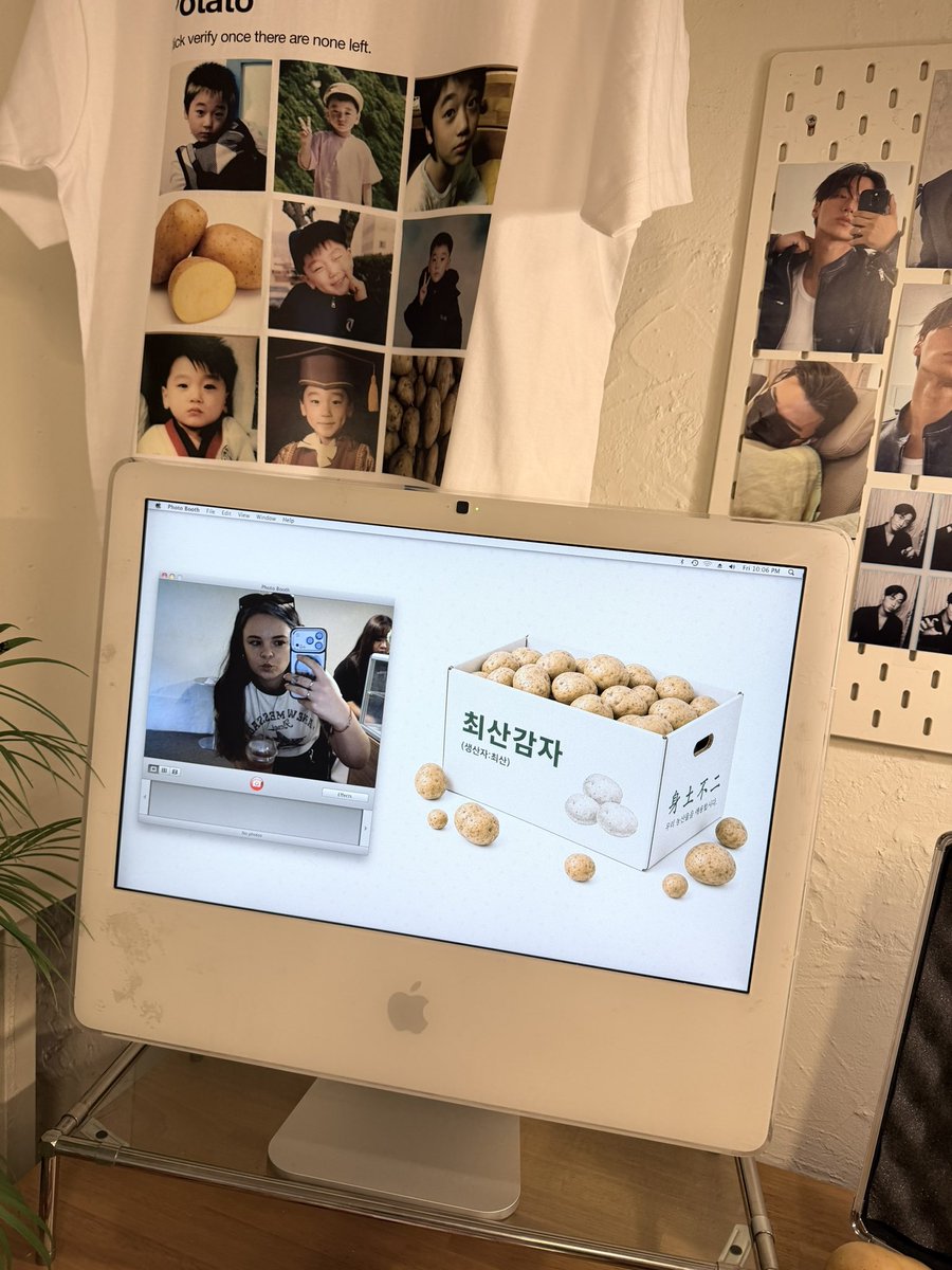 weebbasi's tweet photo. Choi San is a potato AND I NEED THAT SHIRTTTTTT 😭🥹💜🥔

📍 [ P o t a t o / D a y s ]
🪏 until 12(Sun)
🪏 PM 12:00 ~ 7:00
🪏 Hightown Seoul

#감자일수_산과머니 💜🥔 @june15YS https://t.co/UEn4YjTj63