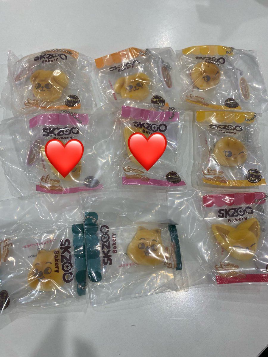 xxsamRe's tweet photo. Straykids スキズ SKZOO ベーカリー チャーム ガチャ 交換

【譲】🦊、🐥、🐶、🐿
【求】ジニレット🦙

郵送 or 名古屋(栄)手渡し

検索からお気軽にお声掛けください💫
2：2の交換でも大丈夫です◎

#SKZOO交換
 #SKZOOガチャ https://t.co/vwPW6GgOg3