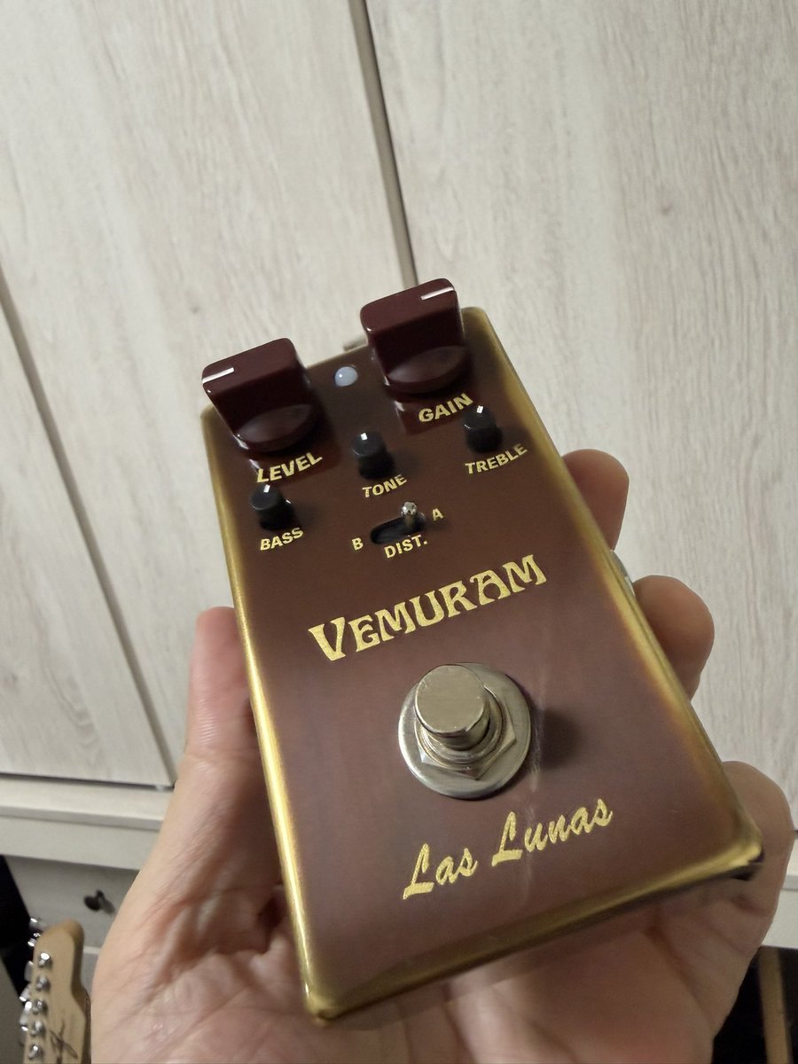 過去一使いやすい歪みのvemuram新作やなぁ😃