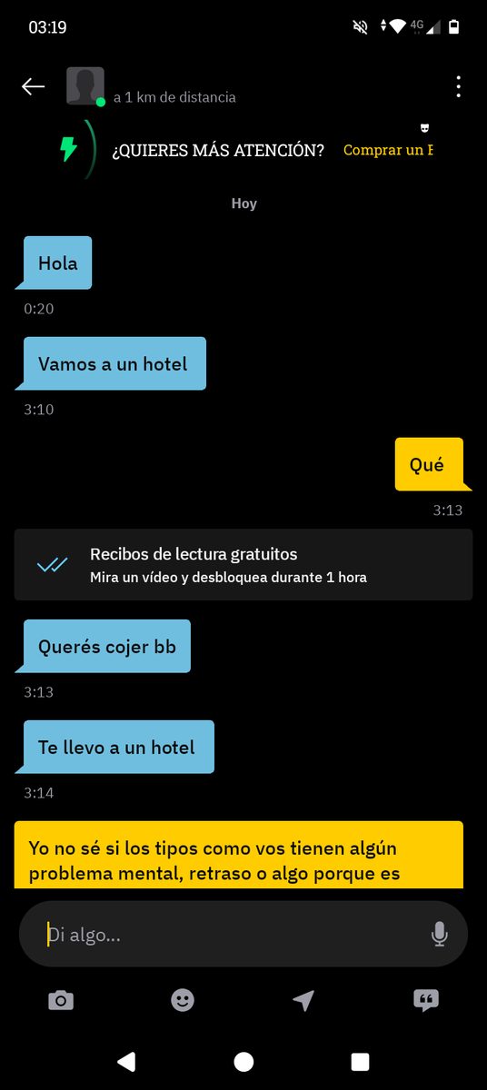 Mimi_Mimu0's tweet photo. Ser gay be like:
Estoy harto de los hombres, dan asco ojalá haber nacido así de pelotudo, casarme con una mina, tener 3 pibes, y garcharme a cada puto que me cruzo PORQUE SON ASÍ, SI MARIELA PROBABLEMENTE TU MARIDO TE CAGUE Y ENCIMA CON UN GAY PORQUE ES UN REVERENDO HDP Y ES PUTO https://t.co/PX8XPWadge