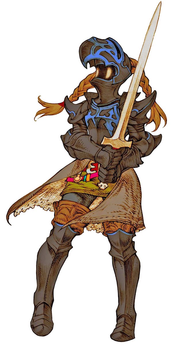 MemoryCardFiles's tweet photo. Official art | Final Fantasy Tactics: The War of the Lions - Dark Knight

Artist: Akihiko Yoshida https://t.co/efg9J0NbZb