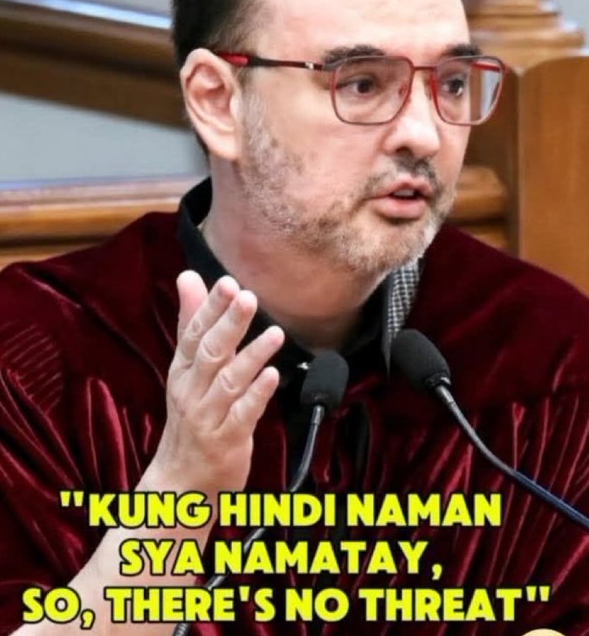 GManicurist's tweet photo. Threat nga eh.
Hindi naman murder yun kaso.

BOBO MO @alanpcayetano https://t.co/t7Sz9vAzfd