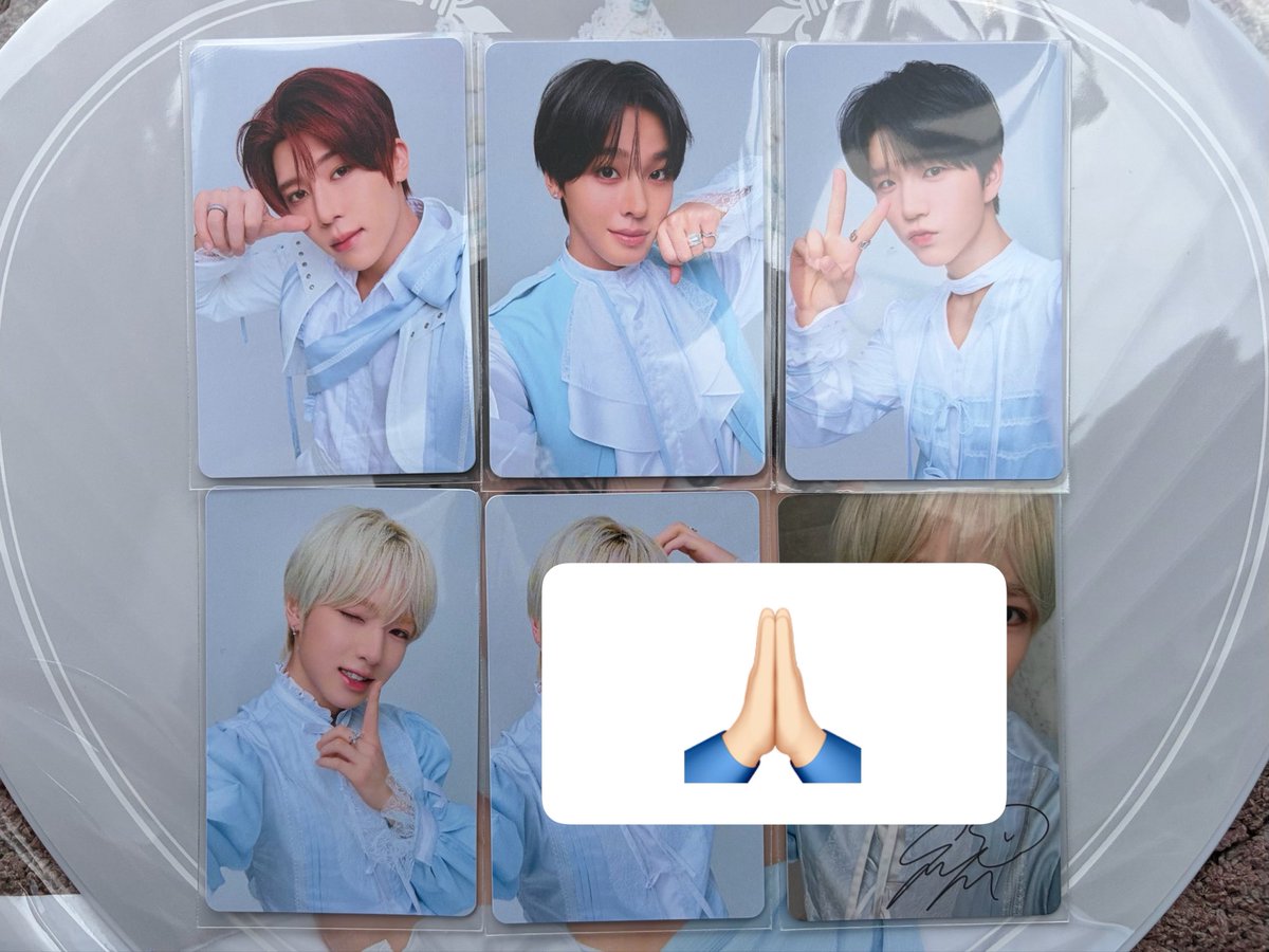 _o_urs_'s tweet photo. NCT WISH nctwish ウィシ ペンミ ラントレ トレカ 交換 

【譲】シオン、リク、ジェヒ、サクヤ
【求】 💛 リョウ

現在会場付近におります。
リプ、DMまでお声掛けください🦭 https://t.co/9FNUhYlfYV