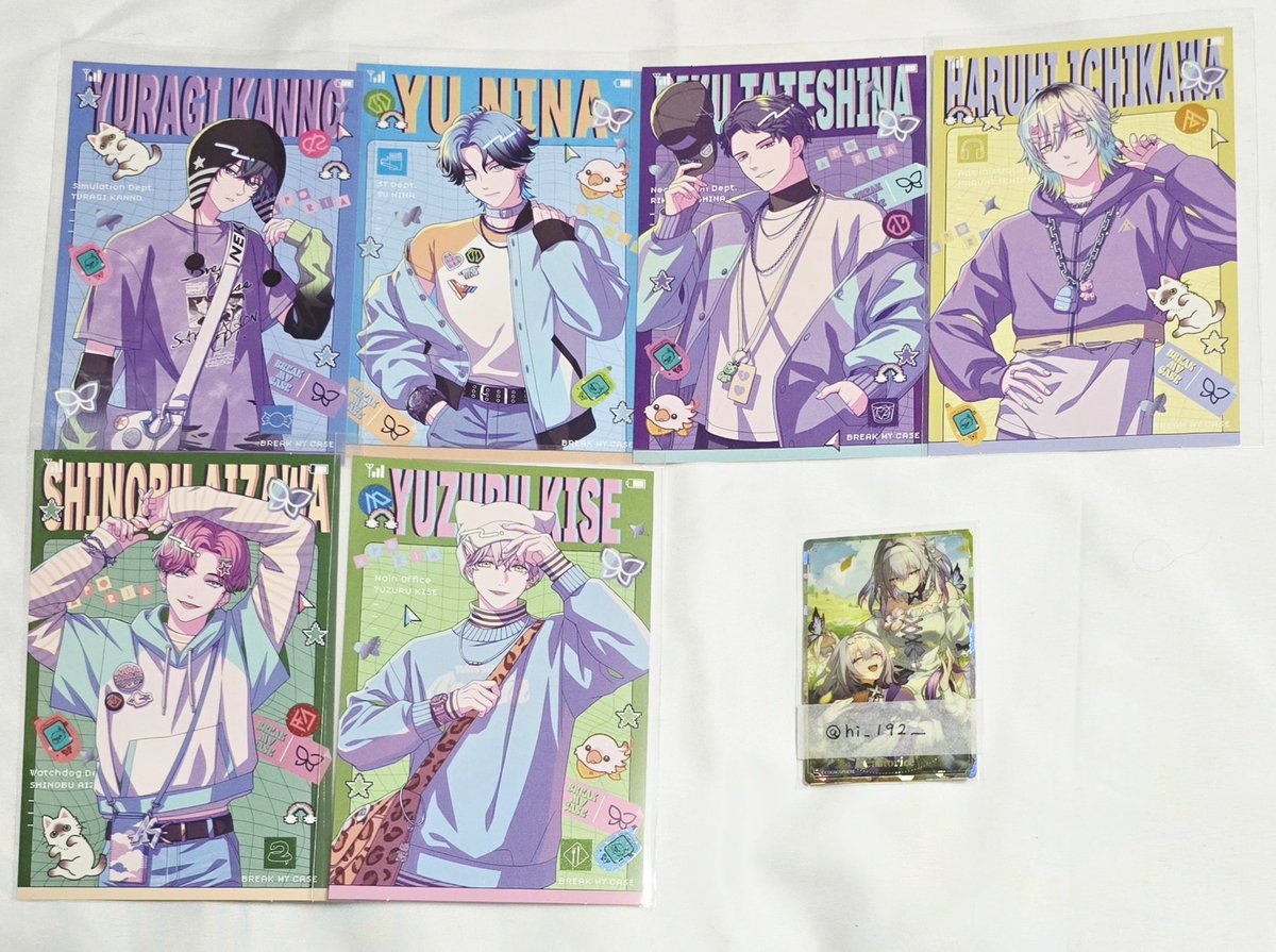 hi_192__'s tweet photo. ꒰ 交換 ¦ 譲渡 ¦ 買取 ꒱

ブレマイ 1周年 2周年 クリア色紙 しおり缶バッジ カード

譲 ⇢ 皇坂 城瀬 須王 環野 槻本 壱川 節見 相沢 祠堂 立科 新名 麻波

求 ⇢ 在間 隠岐谷 (4枚目)

リトリン必読。詳細4枚目。
お気軽にお声掛けください。 https://t.co/lQVAmgjMcY