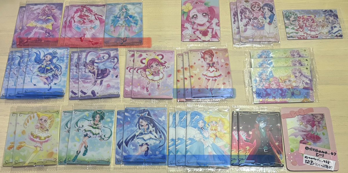 sitikawa_47's tweet photo. 【交換】 プリキュア ウエハース 13

譲)画像参照

求)画像2枚目HRミスティック(最優先/HRコンプ目的) アルカナ・シャドウ>ズキューン、コネクト

郵送希望
詳細は画像3枚目
お気軽にお声掛け下さい。 https://t.co/WbwaaseP67
