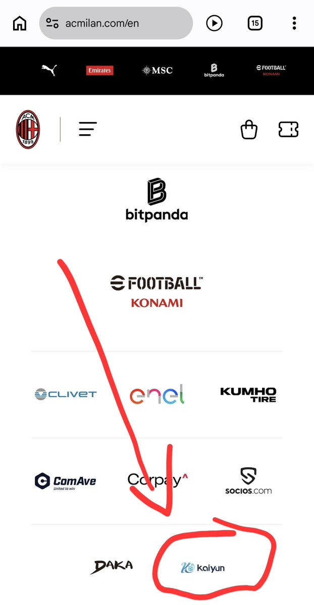 Lambe_Iler's tweet photo. Kamu tau perusahaan Kaiyun itu apa bro @TotallyACMILAN? Googling coba. Itu logo terpampang di website resmi club Milan 🤭

Buat milanisti yang belum tahu, Kaiyun Sports itu platform hiburan digital asal Asia yg model bisnis utamanya bergerak di bidang taruhan olahraga (sports betting) dan perjudian. 

Jadi ya sama sama dapat sponsor judi ya jangan merasa suci juga kawan 🤝

Milan tanpa  BWIN juga belum tentu dapat UCL jaman dulu wkwkwkwk.