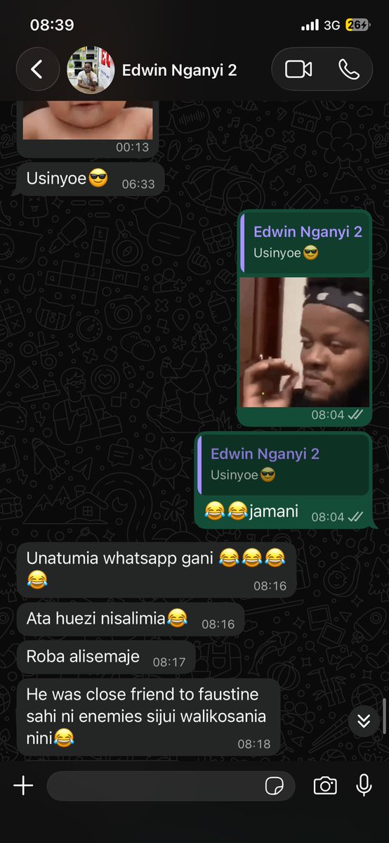shimuli_alice's tweet photo. On the other hand, @EdwinNgany you will have to fully face the edges of life for damaging my reputation. Apologize to my mother and siblings.  
There is still alot on your way to handle. You can’t run away from your own mistakes everyday, and this is where we start.. https://t.co/WvY76CxgSb