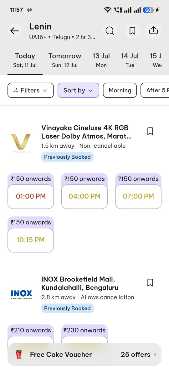 Jagadeesha92013's tweet photo. #Lenin Vinayaka Maaratahalli Racha Racha Housefull ๐ฅ๐ฅ๐ฅ...
#LENINBlockbuster https://t.co/mNOaMnwBim