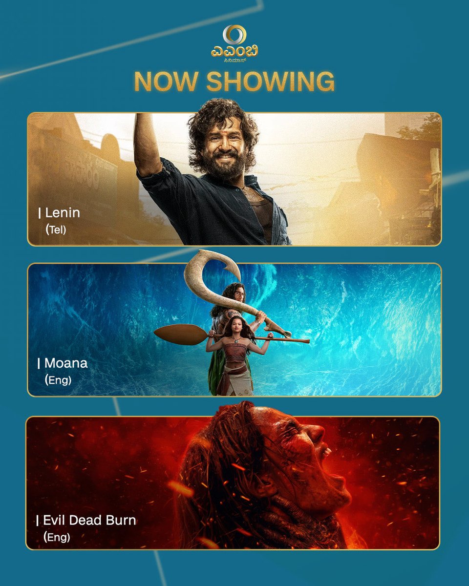 amb_cinemas's tweet photo. What do you mean there are these many movies and I only have one weekend? ๐ญ๐ฟ
#NowShowing #BigScreenMagic #WeekendWatch #AMBBengaluru https://t.co/5thtByCOlI