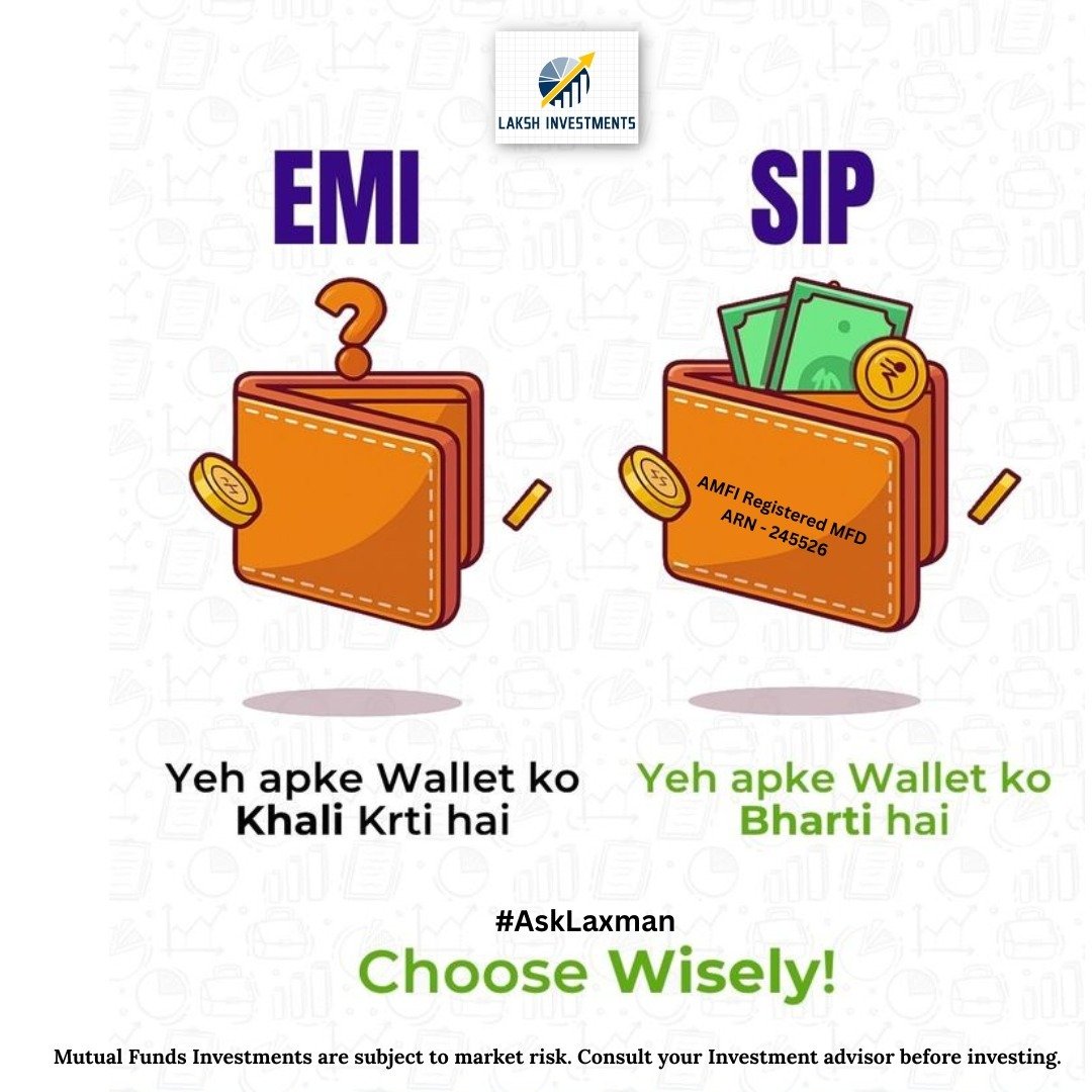 LakshInvestment's tweet photo. 💸 Don't just pay every month—grow every month.
Choose SIP, choose a better future. 🌱📈
#SIP #InvestSmart #WealthCreation #FinancialFreedom #MutualFunds https://t.co/pKo4BqSCix