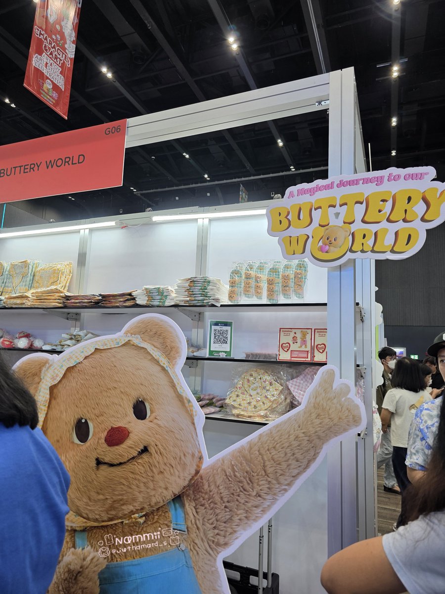 juthamard_s's tweet photo. งาน TCEX ที่พารากอนฮอล ชั้น 5 บูธ G06 
มีสินค้าน้องเนยจากบ้าน Buttery World มาขายลดราคาด้วยนะคะ มัมๆ ที่มาทำกิจกรรมเก็บสแตมป์ M+ งาน westK เผื่อมาช้อปกันนะคะ งานเข้าฟรีด้วย 
#butterbear #ด้อมน้องเนย https://t.co/weQ1b8aVc0