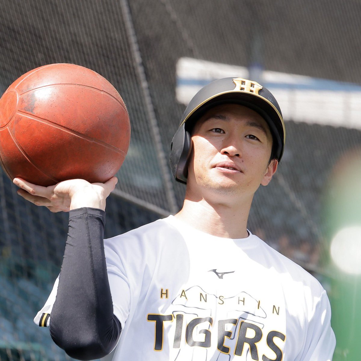 dailytigers2026's tweet photo. 本日1軍合流の近本選手
練習の様子です https://t.co/BIzlPrkvr9