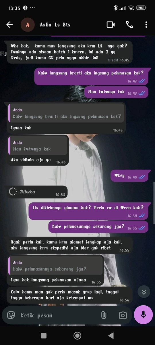 nahyujk's tweet photo. Awalnya aku mikir² lgi TPI karna habis gajian mumpung punya jga jdi aku bisa sekalian pelunasan, ketikannya kek org bener bgt lgi mana dikasih vidio jga https://t.co/L8KDdrRKEN
