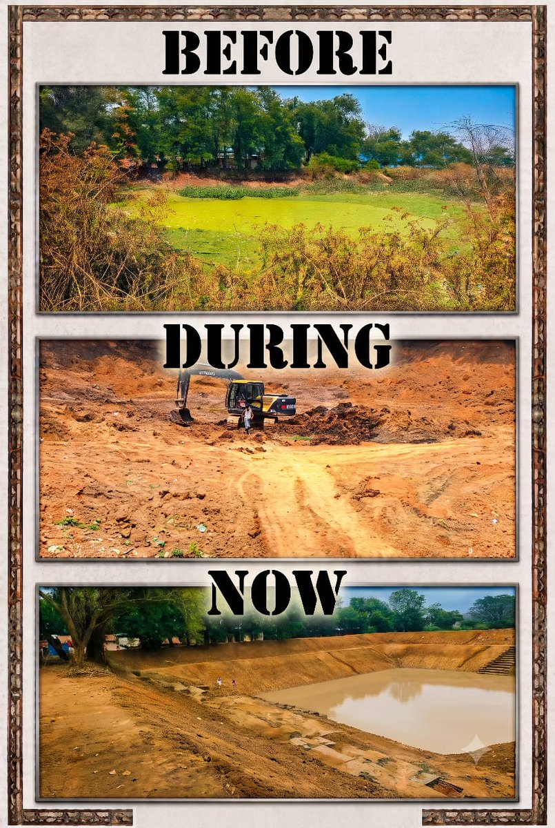NgprMuncipality's tweet photo. Waterbody Rejuvenation of Nabarangpur Municipality on the occasion of Catch the Rain 2026 Campaign under Jal Sanchay Jan Baagidari(JSJB) Initiative of Ministry of Jal Shakti. #CatchTheRain #MoHUA #AMRUT2 #WaterSecurity #GroundwaterRecharge https://t.co/MCAgiOjws8