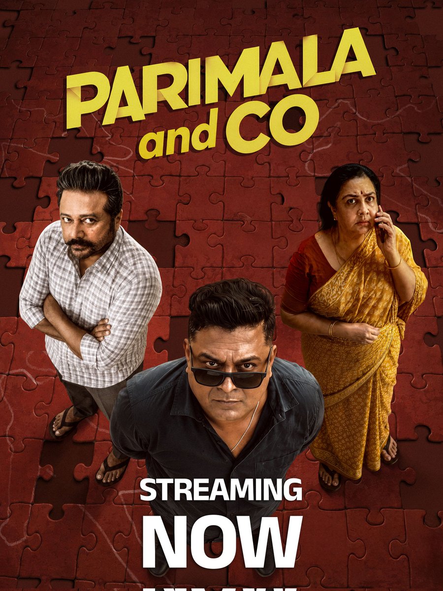 commonman_who's tweet photo. Looking for something to watch with your family this weekend?

Give #ParimalaAndCo a try 🤌

If you missed it in theatres, but don't missed it on OTT too. It's an easy, entertaining watch 🙌 https://t.co/mf7uML89oG