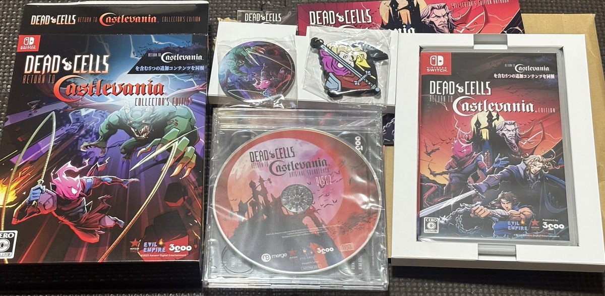 届きました。 Dead Cells: Return to Castlevania Collector's Edition