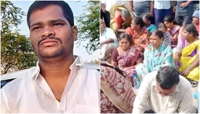 OpIndia_com's tweet photo. Telangana: A 35-year-old man, accused of stalking and sexual harassment of a 16-year-old girl, gets anticipatory bail.

https://t.co/mg8vD01HfH

He then brutally murders the victim, her mother, grandmother.

Drives back home and murders his own wife and two sons https://t.co/lPrx2g1IQu