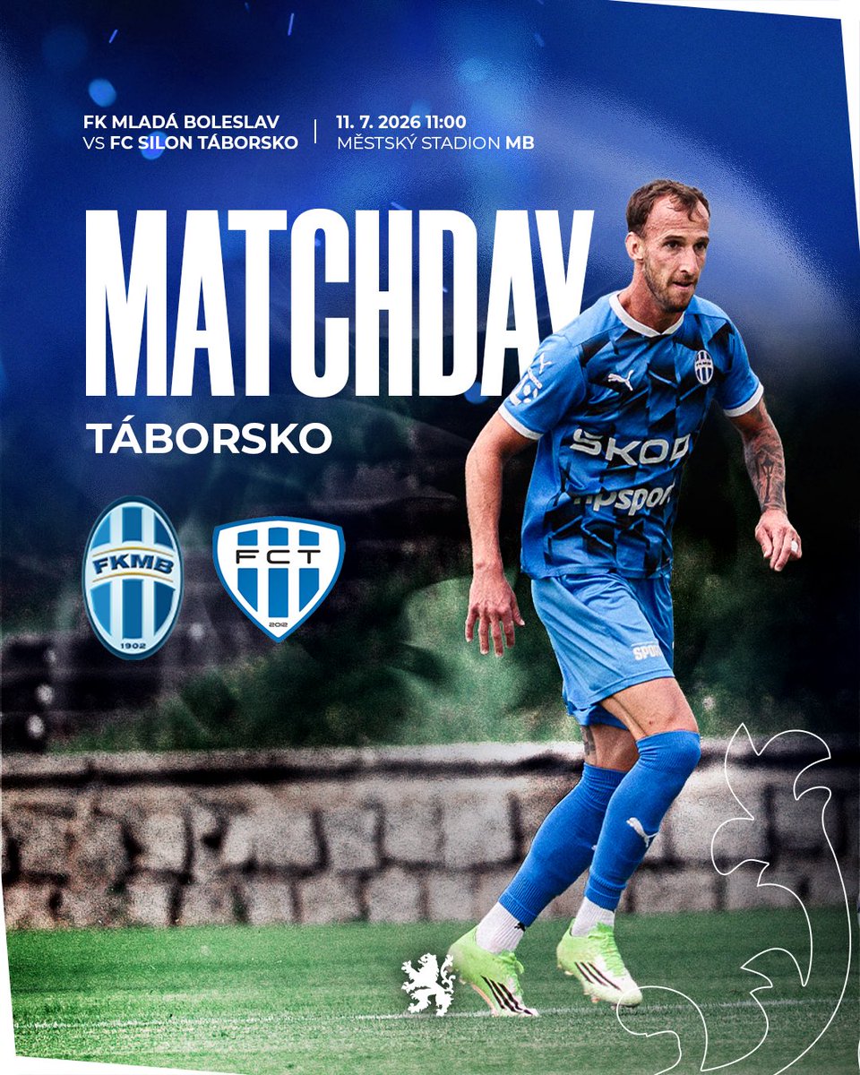 fkmladaboleslav's tweet photo. PŘÍPRAVNÉ UTKÁNÍ ⚽️💙🤍#fkmb https://t.co/3NuXFhR1Ao