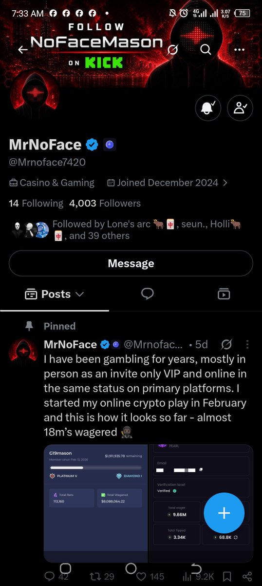 DeepCodexl's tweet photo. @robbinhood22 @Mrnoface7420 @kickdonnydon6 Thank you legend for giving back to the community. I pray 🙏 I get my first win. Good luck to me.

Deh63HLY8c7n7JBEtTh2SMywF7U6DaCU8jpcwQU5zvni https://t.co/MXJuw3Y1Yr