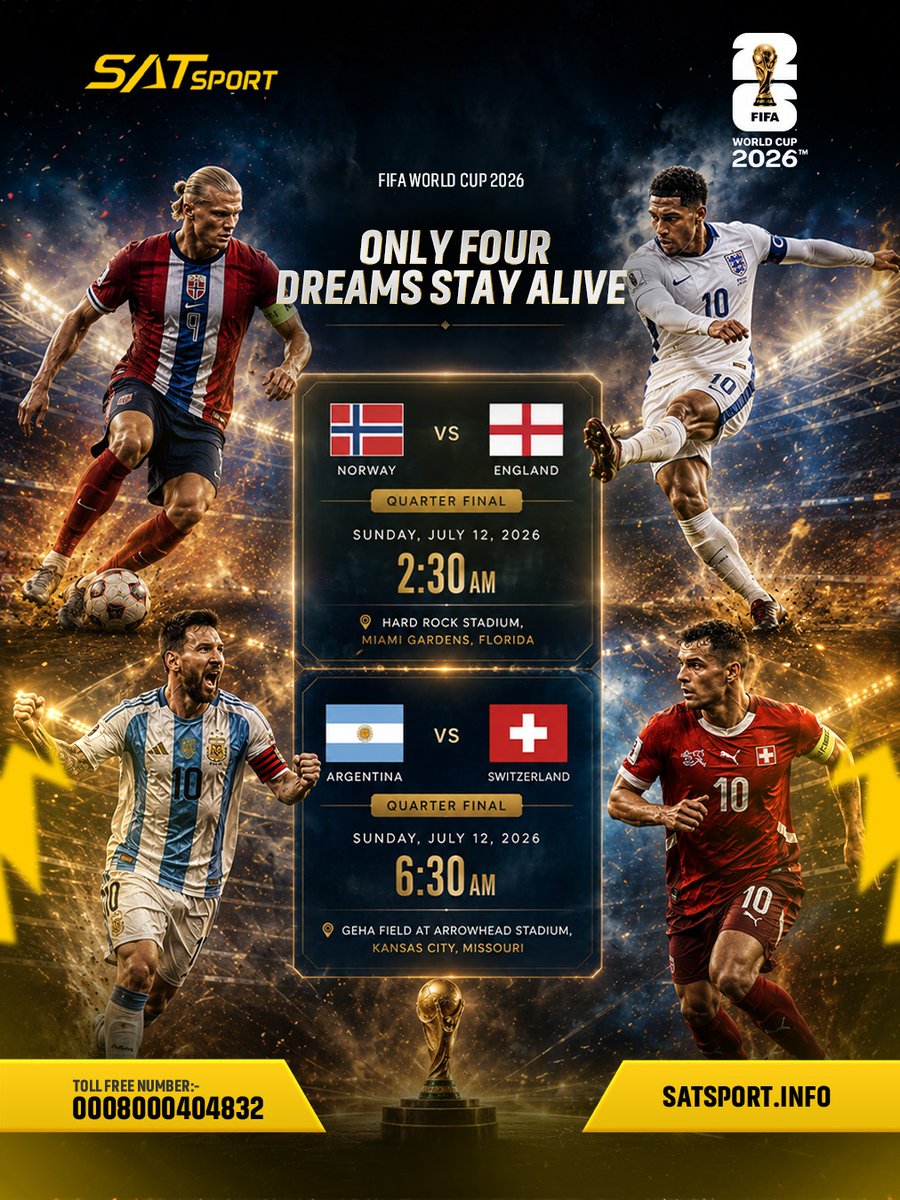 Satsport_HQ's tweet photo. ⚡Four teams. Two epic battles.
The race for the semi-finals starts here. ⚡️

G3t 5% R3al C@sh B0nus on y0ur 1st D3p0sit of ₹1,000
Minimvm dep0sit ₹1000 Only on @satsportofficial
.
📷📷24/7 Cυѕтσмєя Sυρρσят
.
| #satsport #MatchDay #GameOn #PlayAndWin #CricketFever #WinningTime https://t.co/R9U3pzOvlu