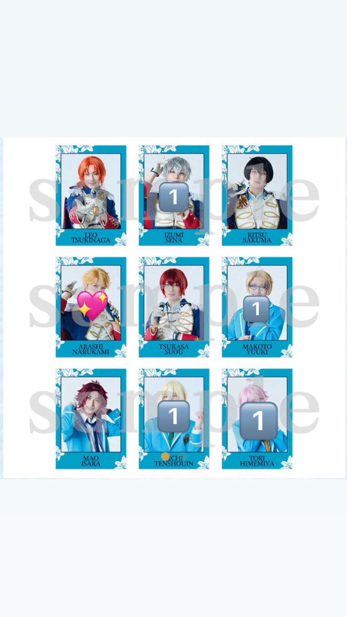 sqrlx__'s tweet photo. 【交換】��んステ Knights 返礼祭 グッズ

譲：画像数字付き

求：嵐>定価
Knightsは交換のみ（チェックメイトも可）

7/12 ソワレ現地手渡しor 郵送

検索からでもお気軽にお声掛けください。 https://t.co/VPvlYYXTSN