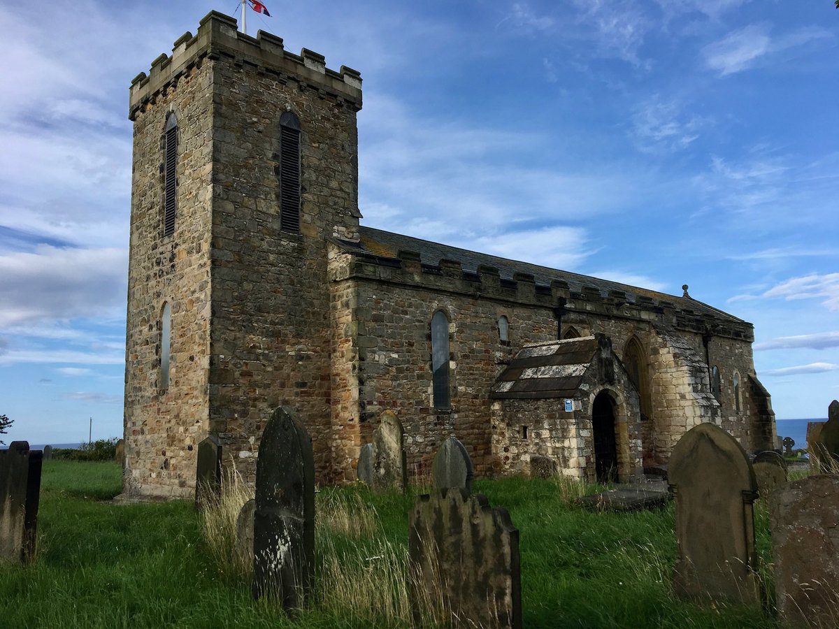 KPW1453's tweet photo. The Church of St. Mary at Seaham in County Durham. The main body of the church dates from the C12 to the C16th, with the tower dating to the mid-C13th. However, two round-arched windows suggest pre-Conquest origins for the church 📸 My own #SteepleSaturday #Seaham #CountyDurham https://t.co/NvHYqQ6uFz