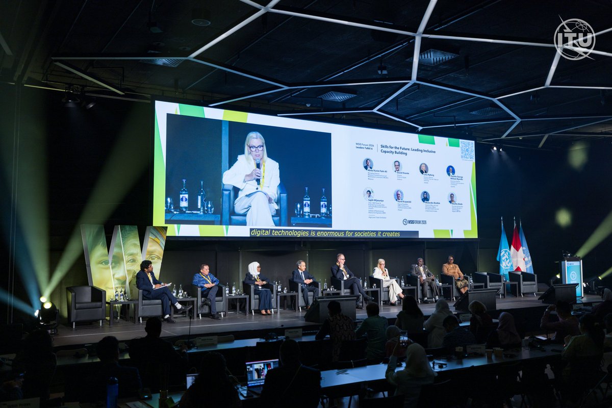 rukie_yusuf's tweet photo. While at #WSIS2026 in Geneva, @UCC_ED reminded the world that Uganda is investing in digital skills that change lives.
From 1,100+ ICT labs in schools to empowering teachers, women, farmers & SMEs through #UCUSAF
No one should be left behind. @UCC_Official
#GoldenPosts https://t.co/lgNY5CRpvX