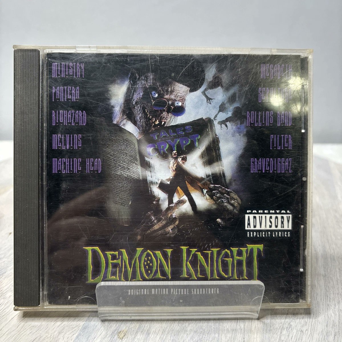 covinfire's tweet photo. 🎸 Did you know Machine Head’s "My Misery" was originally written and recorded exclusively for the iconic 1995 horror film Tales from the Crypt Presents: Demon Knight? It was one of the band's rare, soundtrack-only deep cuts of the 90s! https://t.co/deEPhTdCUt