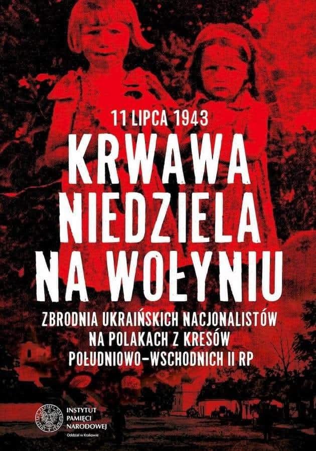 SiewcyPrawdy's tweet photo. KRWAWA NIEDZIELA – 83 LATA PÓŹNIEJ

11 lipca 1943 roku był kulminacją zaplanowanej, skoordynowanej akcji eksterminacyjnej. Tego dnia oddziały OUN‑UPA, wspierane przez część lokalnej ludności, uderzyły jednocześnie na blisko 100 polskich miejscowości na Wołyniu.  
Nie były to „walki”, „starcia”, „konflikt etniczny”.  
To była metodyczna likwidacja polskiej ludności cywilnej.

Szacuje się, że w ciągu jednego dnia zamordowano około 8 tysięcy Polaków – ludzi wyrwanych z kościołów, pól, domów, z codzienności.  
Zabitych wyłącznie dlatego, że byli Polakami.

WOŁYŃ I GALICJA WSCHODNIA – BILANS ZBRODNI

W latach 1943–1945 na Wołyniu i w Galicji Wschodniej zginęło około 100 tysięcy obywateli II RP.  
To liczba, która nie jest statystyką – to sto tysięcy przerwanych życiorysów, sto tysięcy rodzin, które nigdy nie wróciły do normalności.

Zabijano:

- dzieci,  
- kobiety,  
- starców,  
- całe rodziny,  
- całe wsie.

Zabijano w sposób, który miał złamać polską obecność na tych ziemiach raz na zawsze.

DLACZEGO TO WCIĄŻ TAK BOLI?

Bo minęło 83 lata, a prawda nadal bywa rozmywana, relatywizowana, rozcieńczana w politycznych kalkulacjach.  
Bo wciąż istnieją miejsca, gdzie nie ma grobów, tylko doły w lasach.  
Bo wciąż żyją ludzie, którzy pamiętają krzyk, ogień, ucieczkę, nocne pukanie do drzwi.  
Bo wciąż nie ma pełnej listy ofiar.  
Bo wciąż nie ma pełnej listy sprawców.

PAMIĘĆ, KTÓREJ NIE DA SIĘ ZAGŁUSZYĆ

Dziś, 11 lipca 2026 roku, nie obchodzimy rocznicy „sporu”, „konfliktu”, „tragedii dziejowej”.  
Obchodzimy rocznicę największej zbrodni na Polakach w czasie II wojny światowej, dokonanej przez ukraińskich nacjonalistów z OUN‑UPA przy udziale części lokalnej ludności.

To nie jest temat do politycznych gierek.  
To nie jest temat do „dyplomatycznych uśmiechów”.  
To jest polska pamięć narodowa, której nie wolno rozcieńczać.