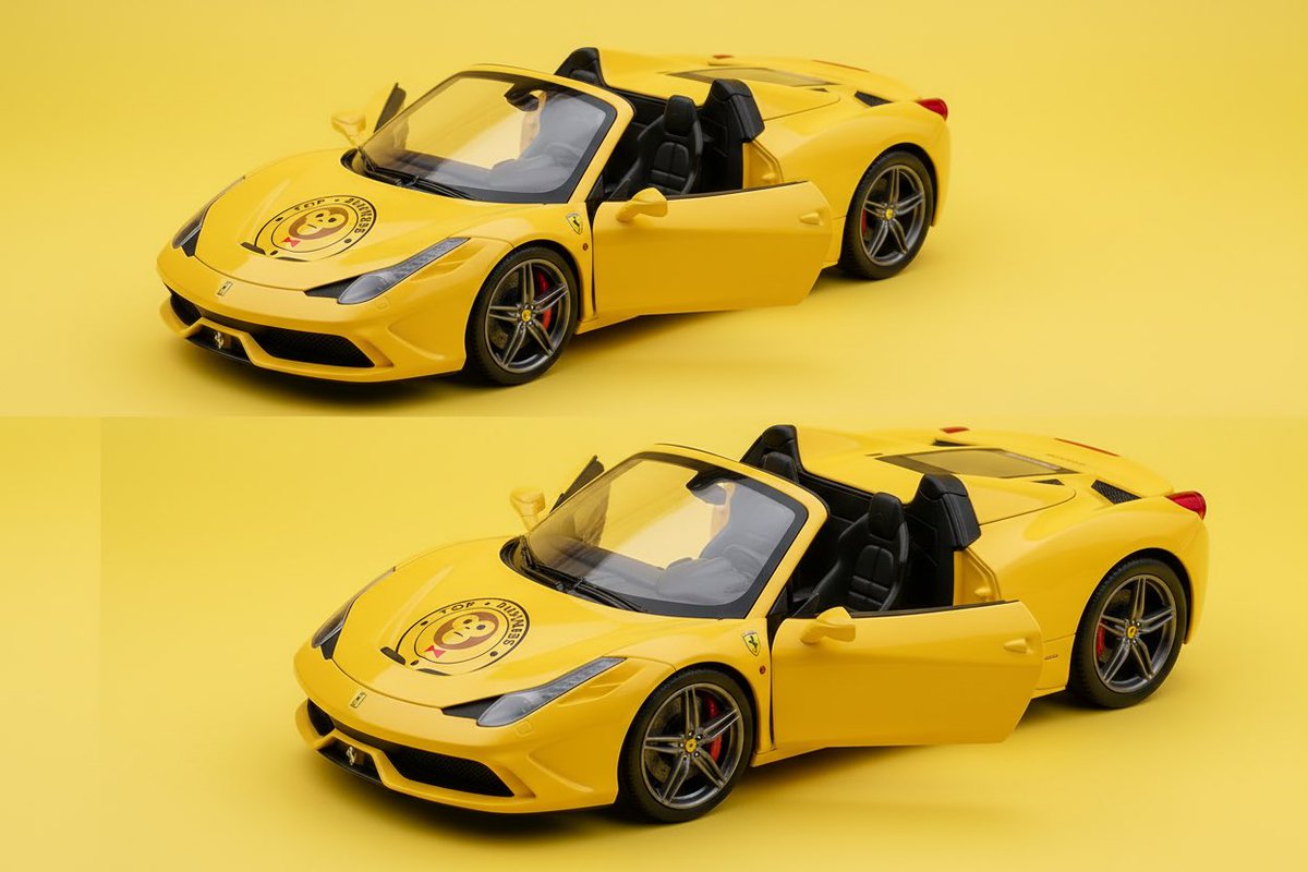 BossTeeShop's tweet photo. #DropTop
#Ferrari458Italia 🇮🇹
#ToyCar
#BossTopOfficial https://t.co/zrSHyNjHa2