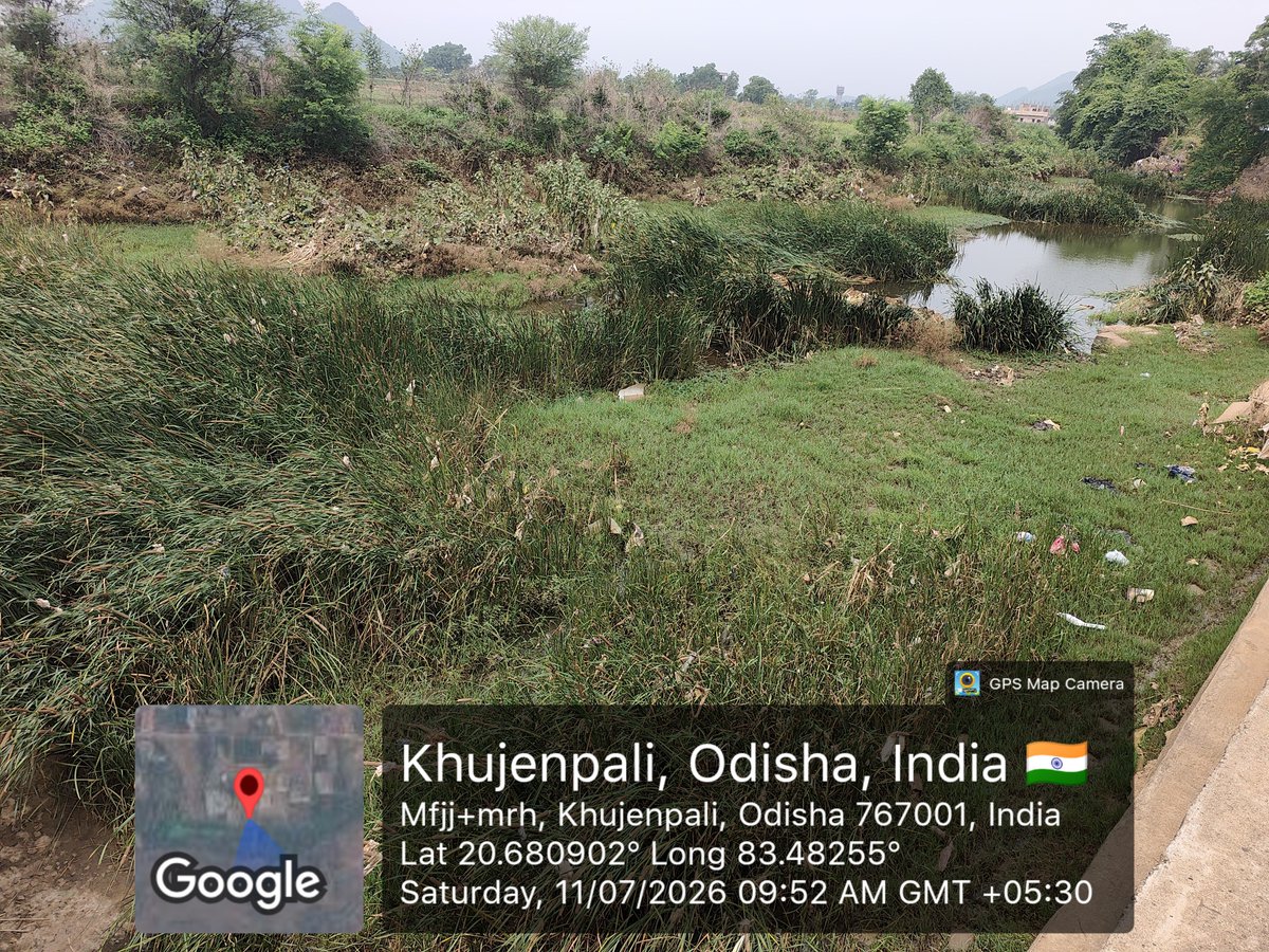 drlalitsahu's tweet photo. Balangir Rajiv Nagar Near Siddheshwar Shiv Temple
#Monsoon Preparedness
#Flood Prevention
#Clean Nibruti River https://t.co/PnV4Ndhm5h
