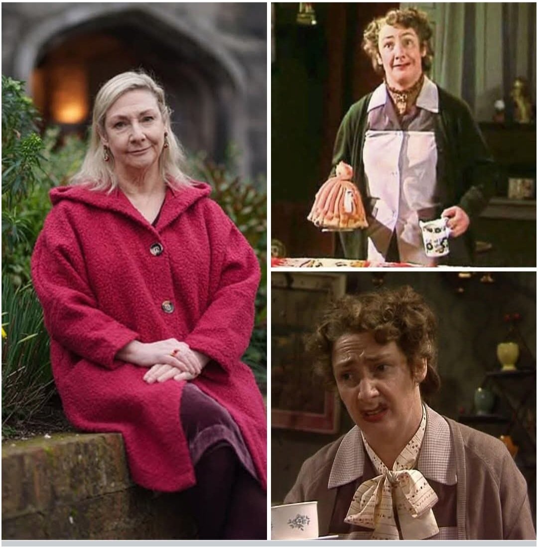 DonMcintyre70's tweet photo. Born #OTD 1962 in Sligo, Ireland - actress Pauline McLynn who is best known as tea obsessed and, let's be honest, deranged parochial housekeeper Mrs Doyle in Father Ted.
#TeaFather #AhGoOn #Youwillyouwillyouwill #theyretriangular https://t.co/Cv5OOlMEpj