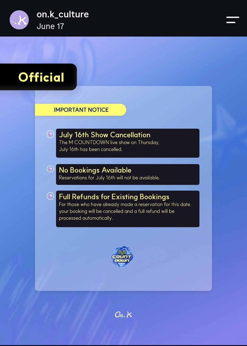 ateezrendezvouz's tweet photo. 📢 MCOUNTDOWN IMPORTANT NEWS

ATINYs! There is a possibility that M COUNTDOWN may not air next week. If that happens, there will be no live voting, meaning the PREVOTE WILL BE OUR ONLY CHANCE to fight for points.

Currently our Prevote points is NOT GOOD at all. Please consider joining the fight tinys and spread the info about this voting to all of your moots accross all social media. Also please join our voting team if you want to vote optimally!

ATEEZ only have us, and they need our support to win. Let's do everything we can before the pre-vote closes! ❤️🥹