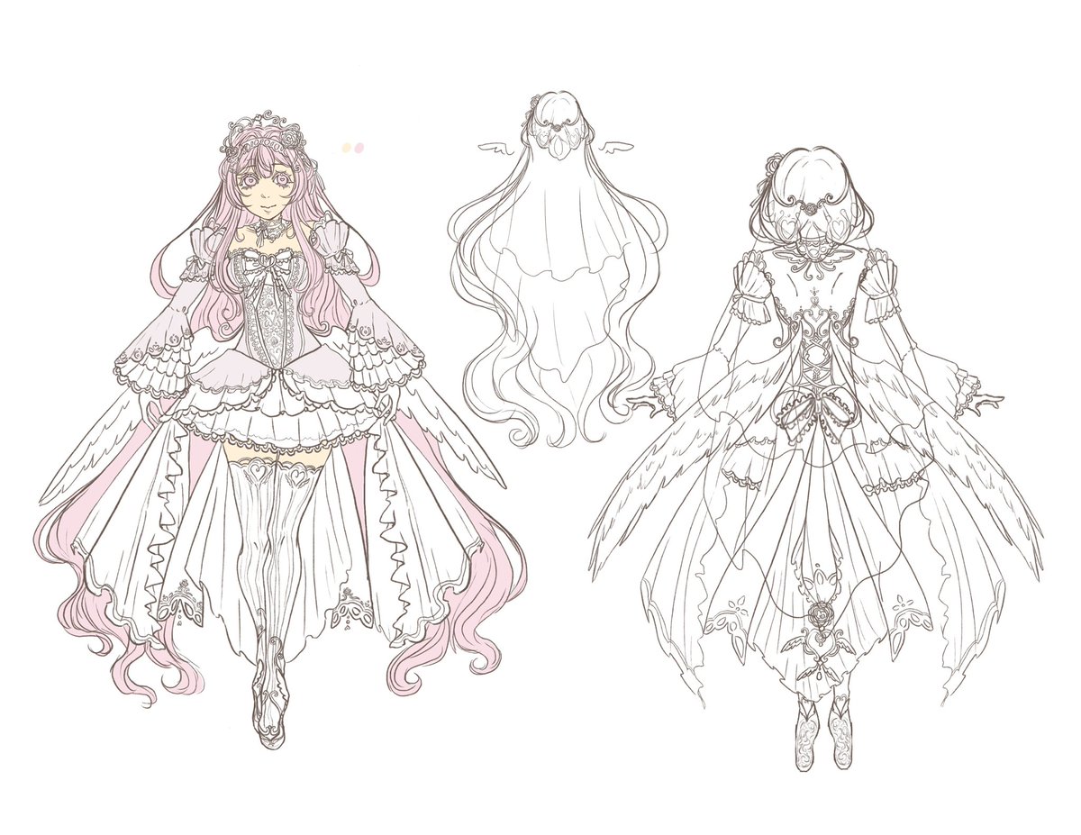 mysweetarle's tweet photo. In honor of snezhnaya coming out and the characters revealed, I’m showing off my ballerina oc + her love child with Arlecchino that’s also named Odette https://t.co/UyQZ5FxKkM