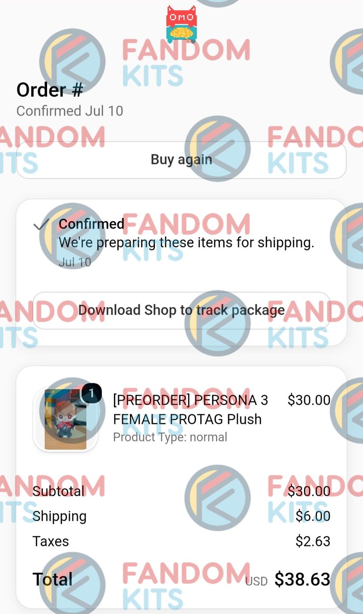 FANDOM KITS | PO & Personal Order (persod) tweet media