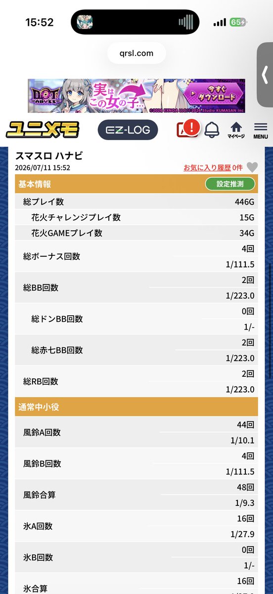 hidegorilla's tweet photo. 設定に期待できない店だからやめますが https://t.co/79kxr8L2jk